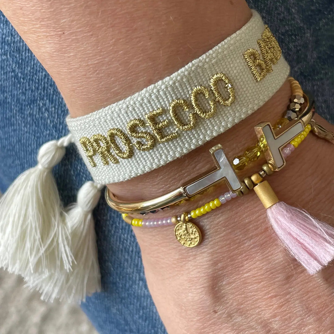 Prosecco Woven Bracelet