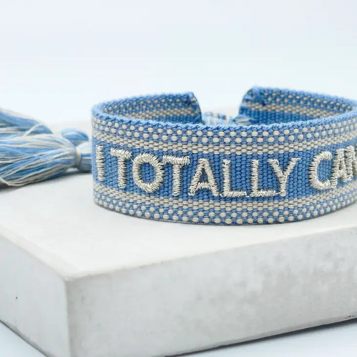 I Totally Can Woven Bracelet-Bracelets-LNH Edit