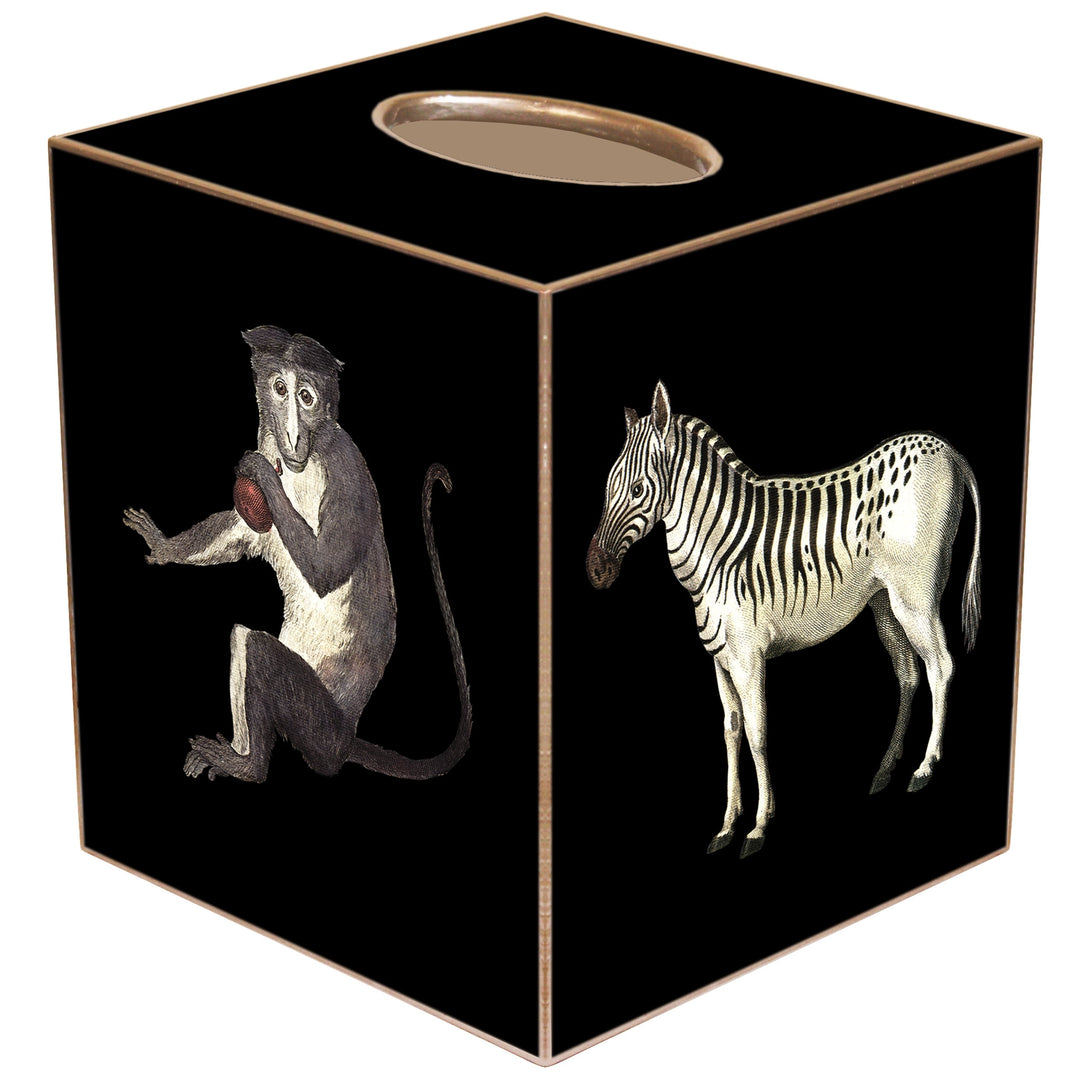 Vintage Safari Tissue Box Cover