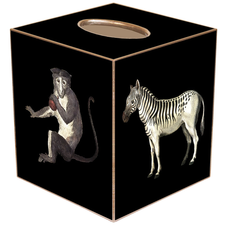 Vintage Safari Tissue Box Cover