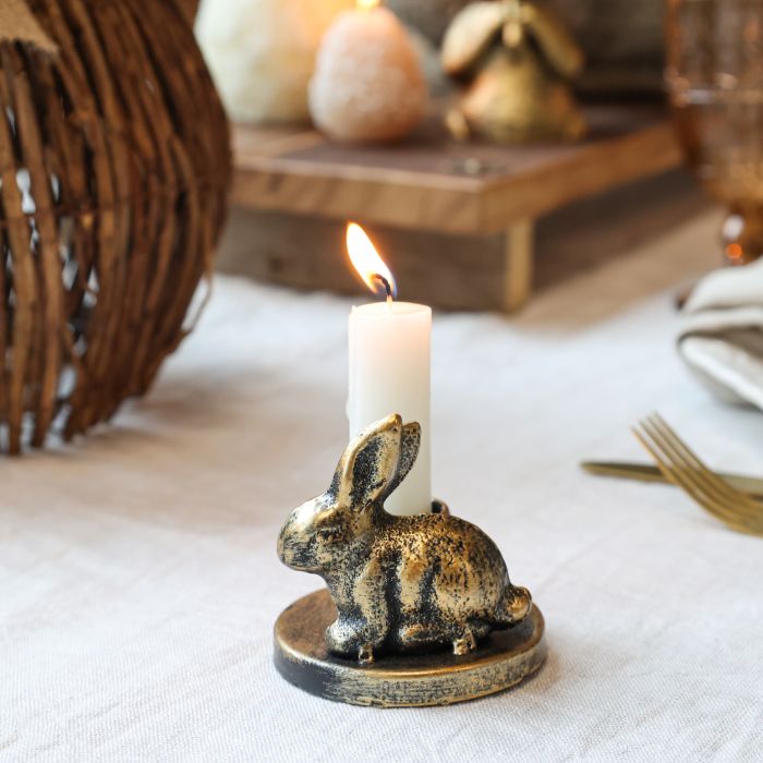 Small Rabbit Candlestick