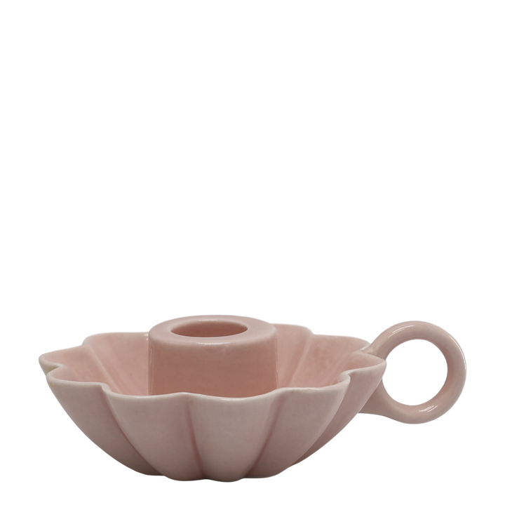 Massy Pink Canldestick Holder--LNH Edit