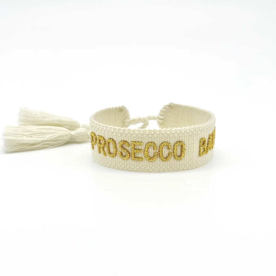 Prosecco Woven Bracelet