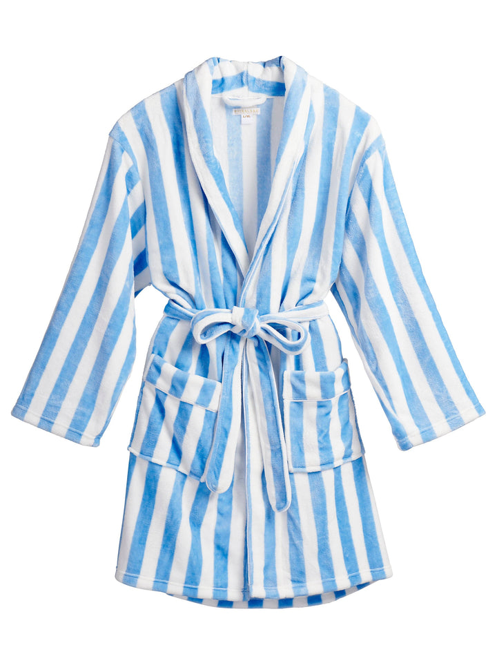 HELENA STRIPE ROBE, SKY STRIPE
