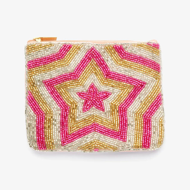 Star Beaded Pouch