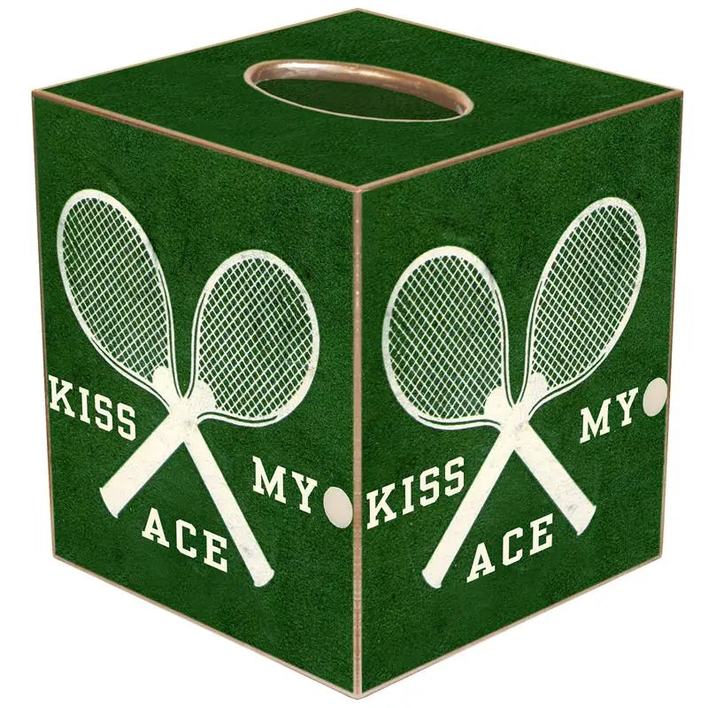 Kiss My Ace Tissue Box Cover-Tissue Boxes-LNH Edit