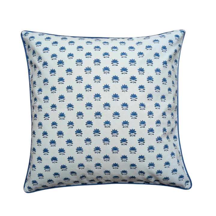 Clover Blue Cushion Cover-Cushion Covers-LNH Edit