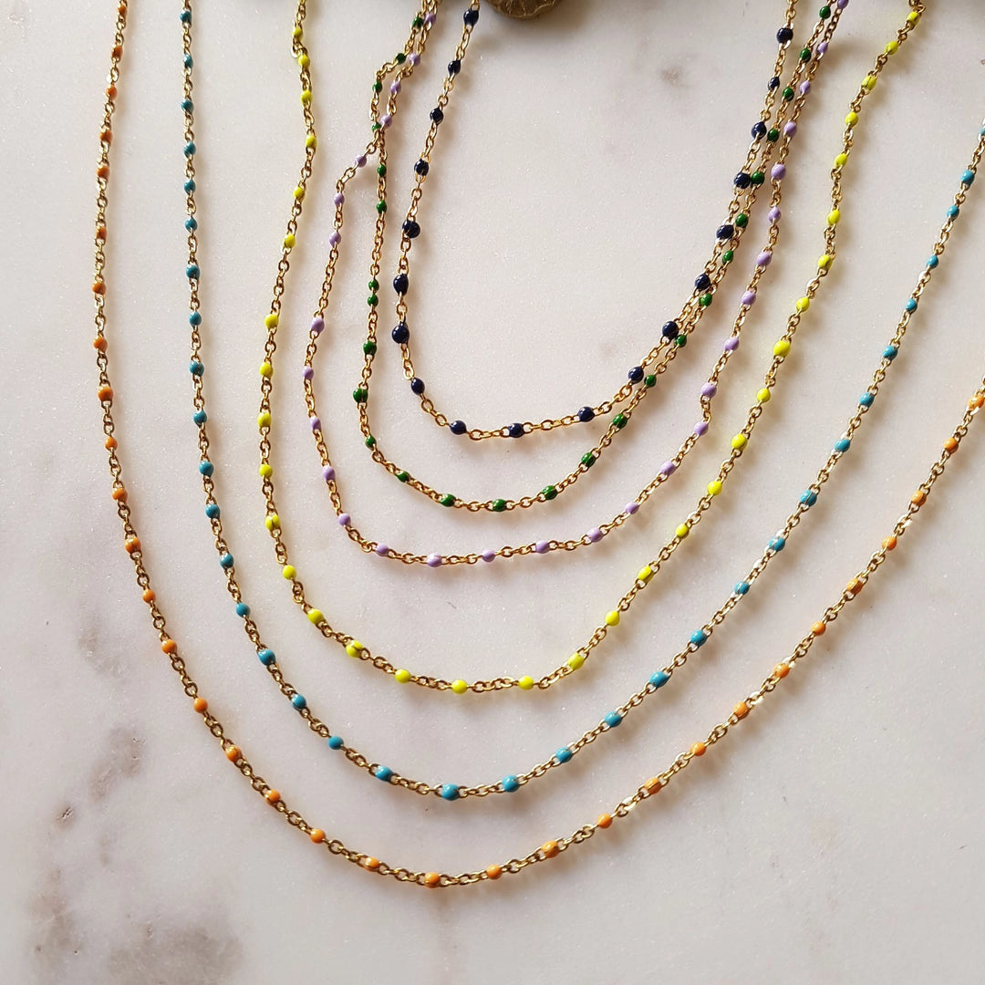 Yellow Julia Necklace
