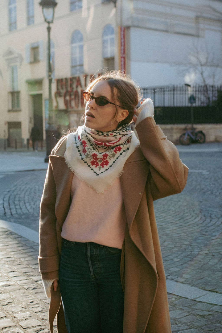 Seville Wool & Silk Scarf