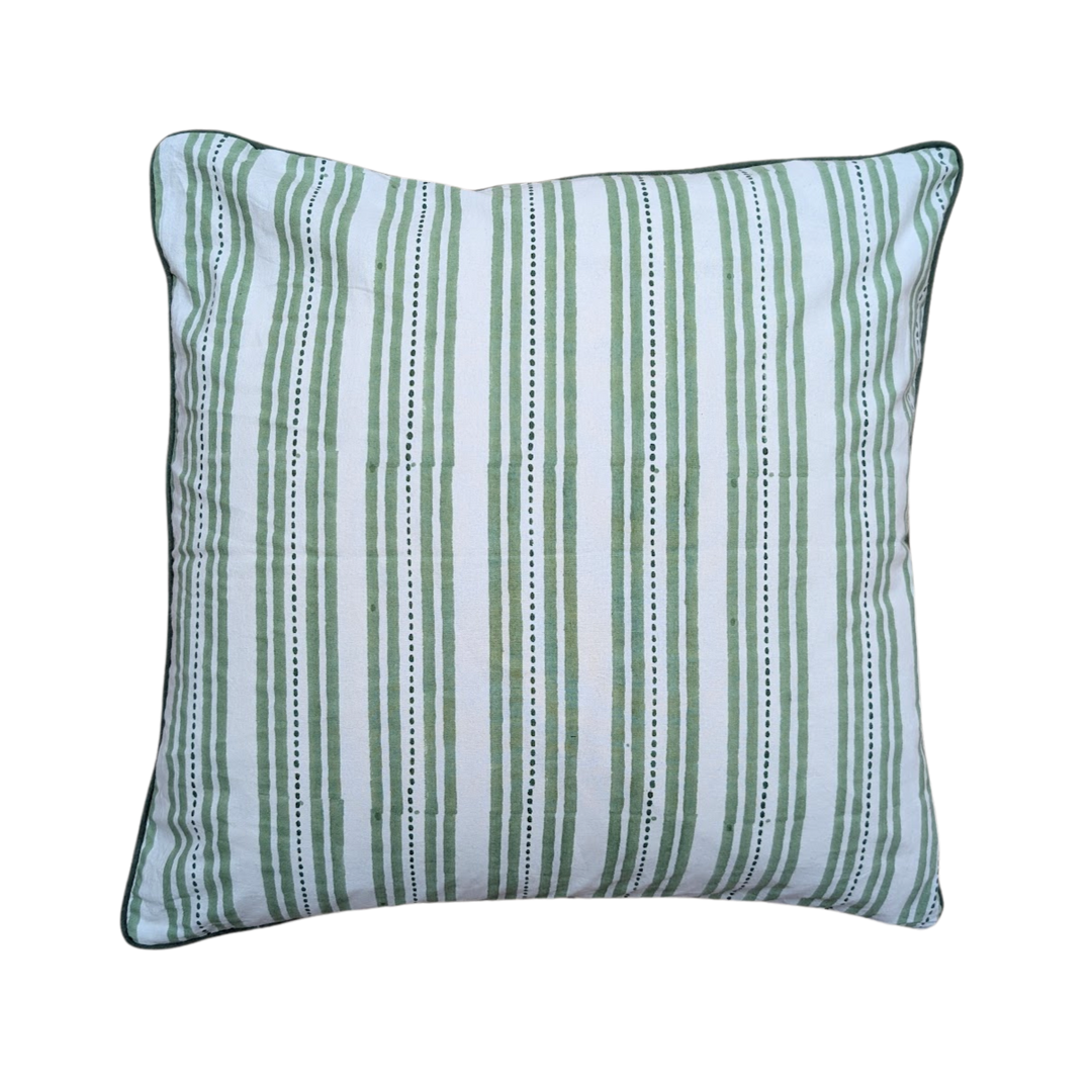 Elsie Green Cushion Cover-Cushion Covers-LNH Edit