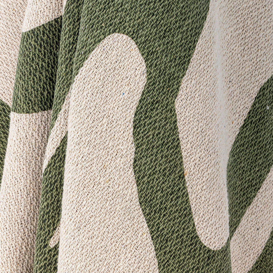 Dalmine Green Throw