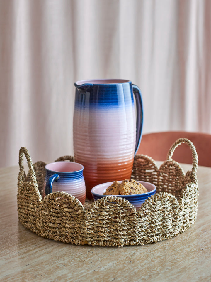 Seagrass Scallop Tray