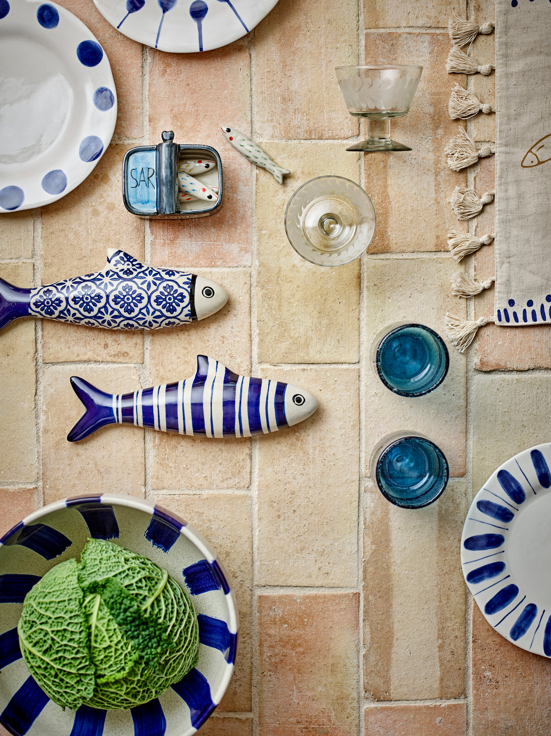 Sardine Chopstick Holders, Set of 5