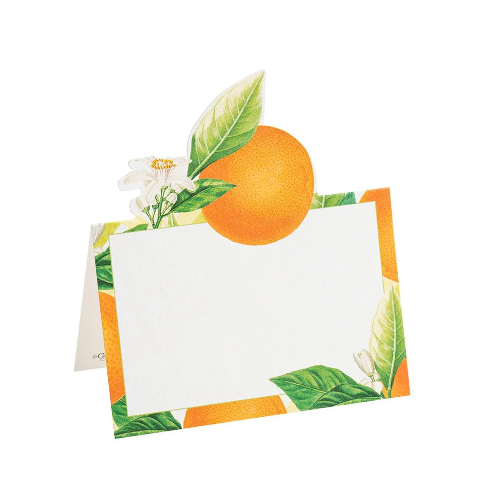 Orangerie Die-Cut Place Cards - 8 Per Package-Place Cards-LNH Edit
