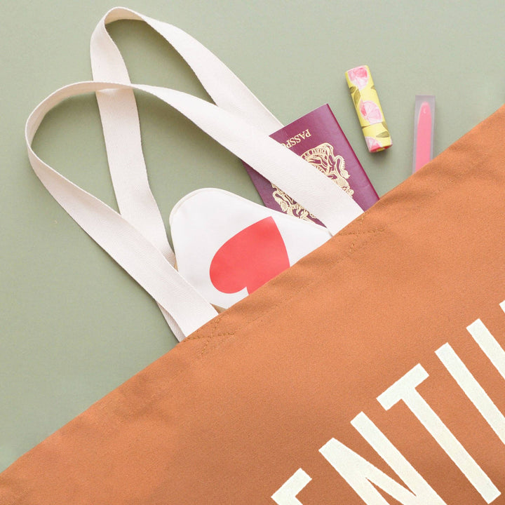 Adventures - Tan REALLY Big Bag