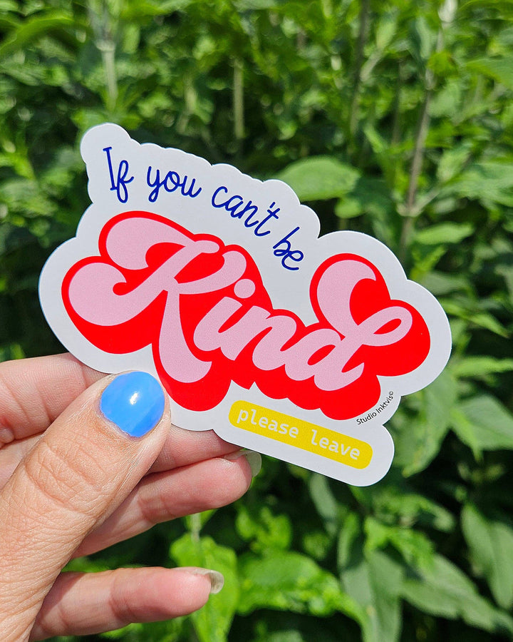 Sticker If you can&