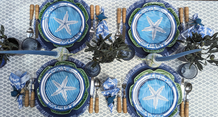 Starfish Salad Paper Plate, Set of 8-Paper Plates-LNH Edit