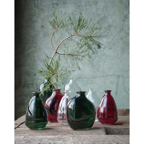 Laya Bud Glass Vases, Set of 3