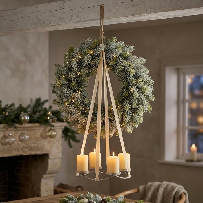 Winter Hanging wreath