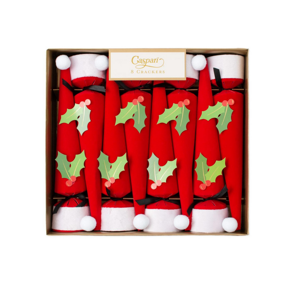 Santa Cone Christmas Cracker - 8 per Box-Christmas Crackers-LNH Edit