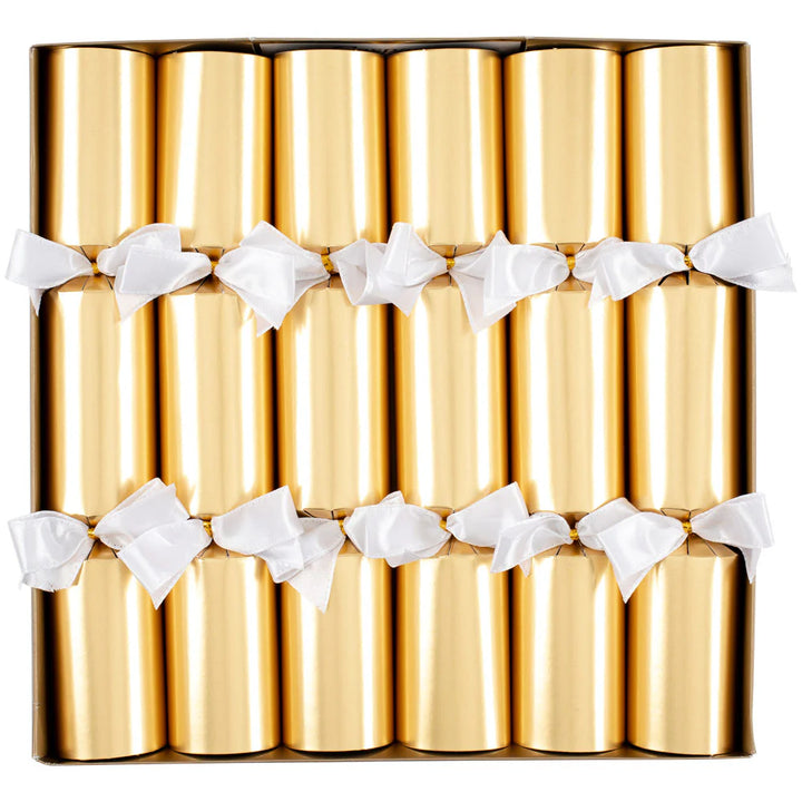 Solid Gold Celebration Crackers - 6 Per Box