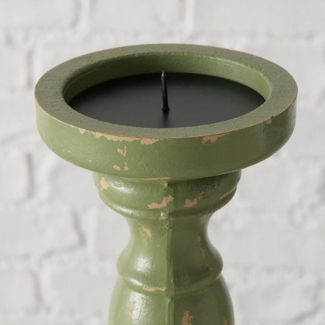 Pallan Green Candle Holder