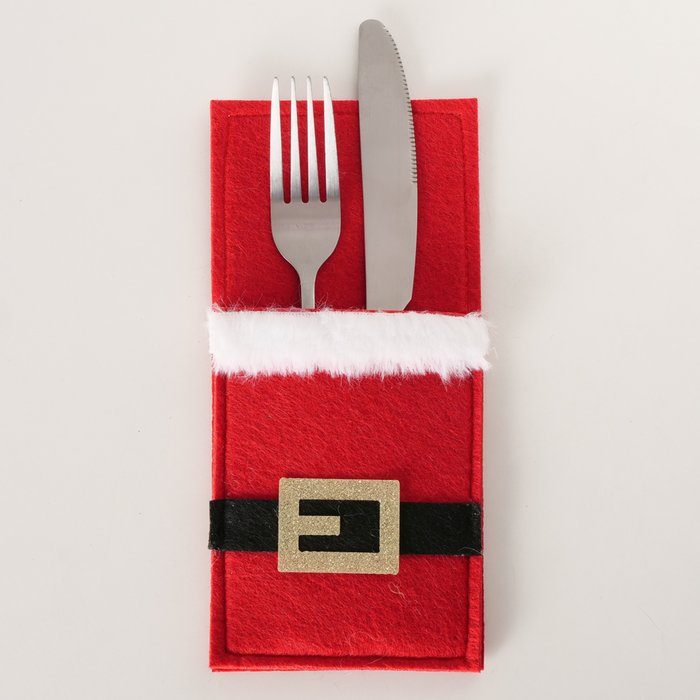 Santa Cutlery pocket