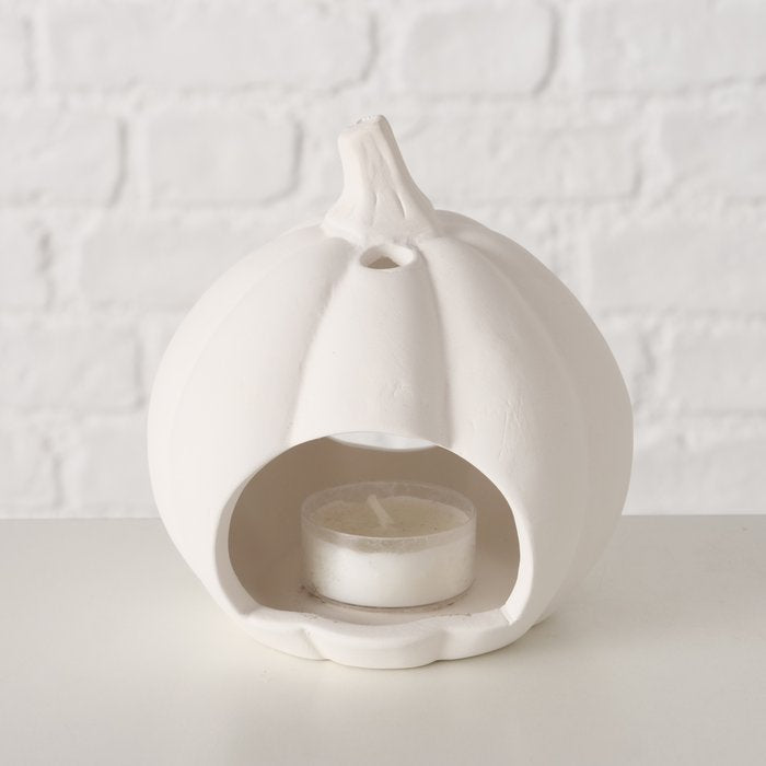 Moon pumpkin tealight holder