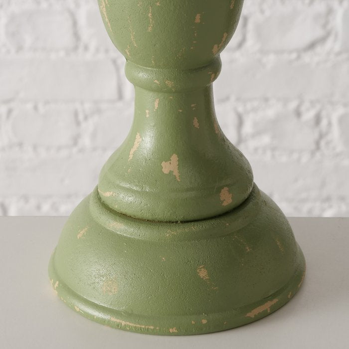 Pallan Green Candle Holder