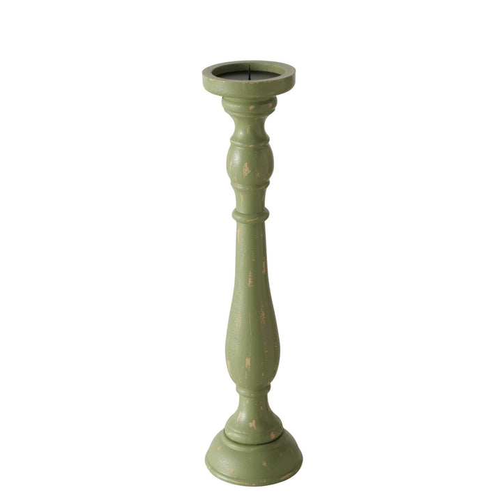 Pallan Green Candle Holder