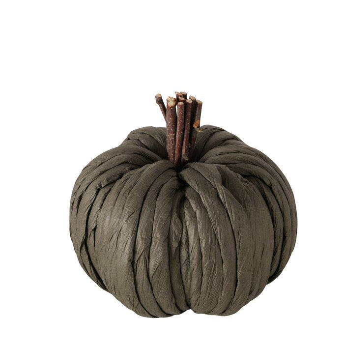 Set of 2 decorative Pumpkins