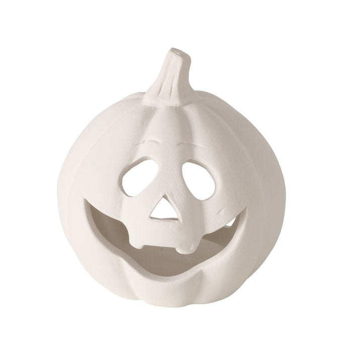 Moon pumpkin tealight holder