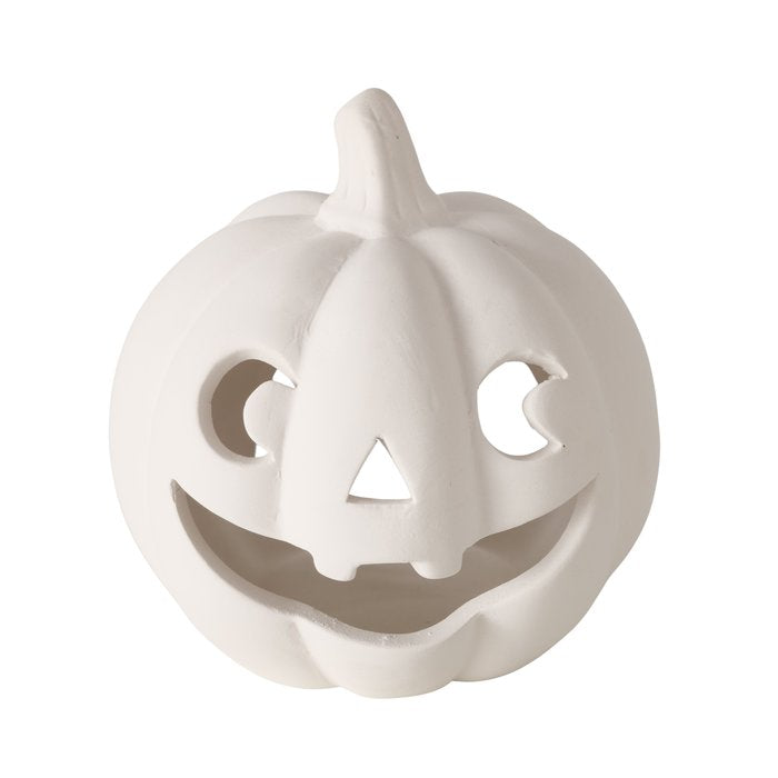 Moon pumpkin tealight holder