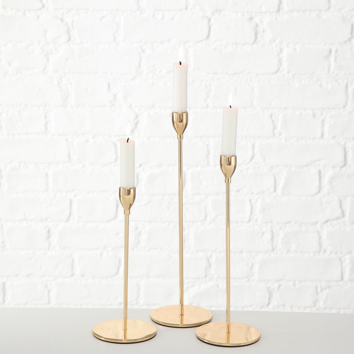 Malte , Candle Holders, Set of 3