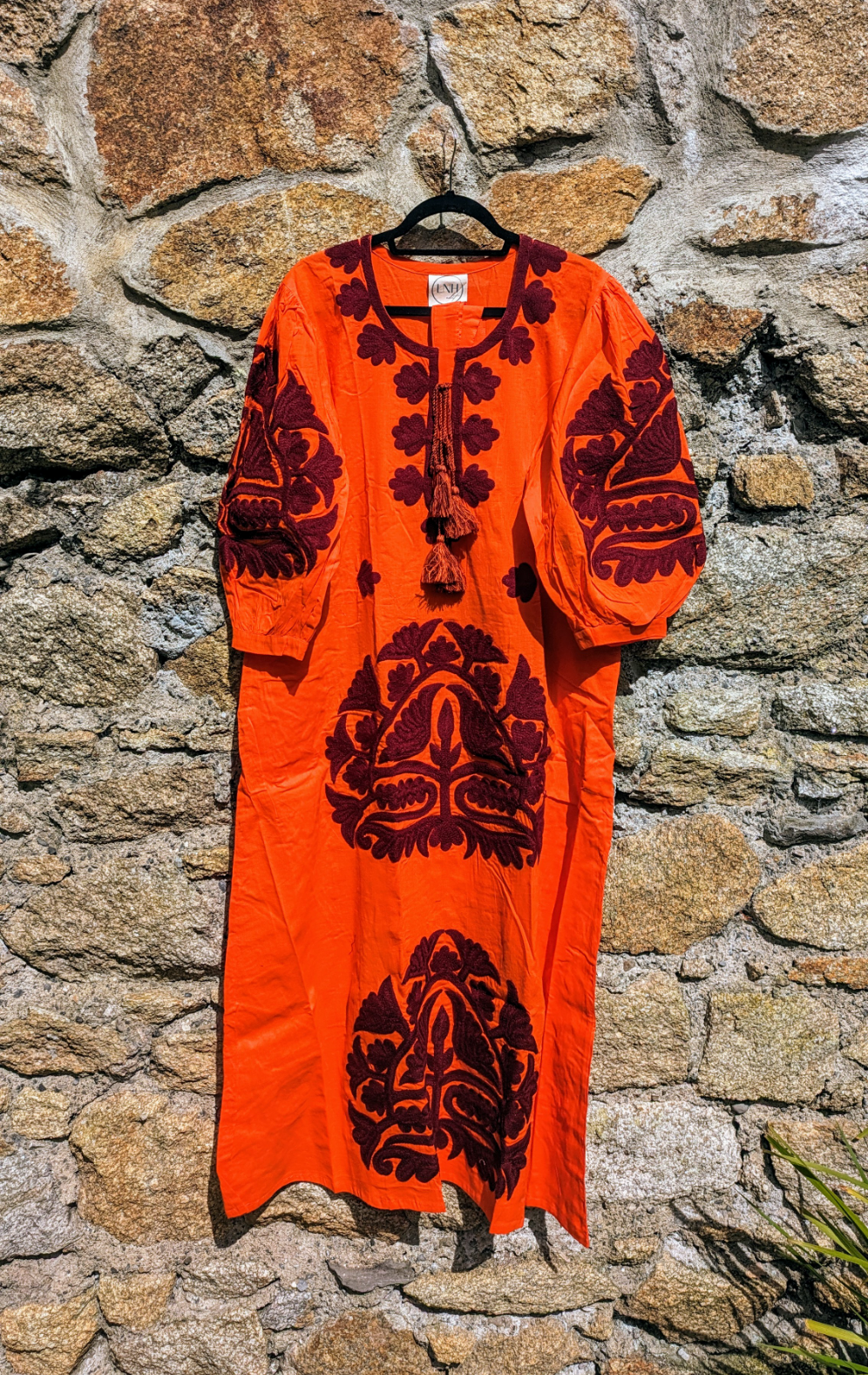 Simran dress Orange