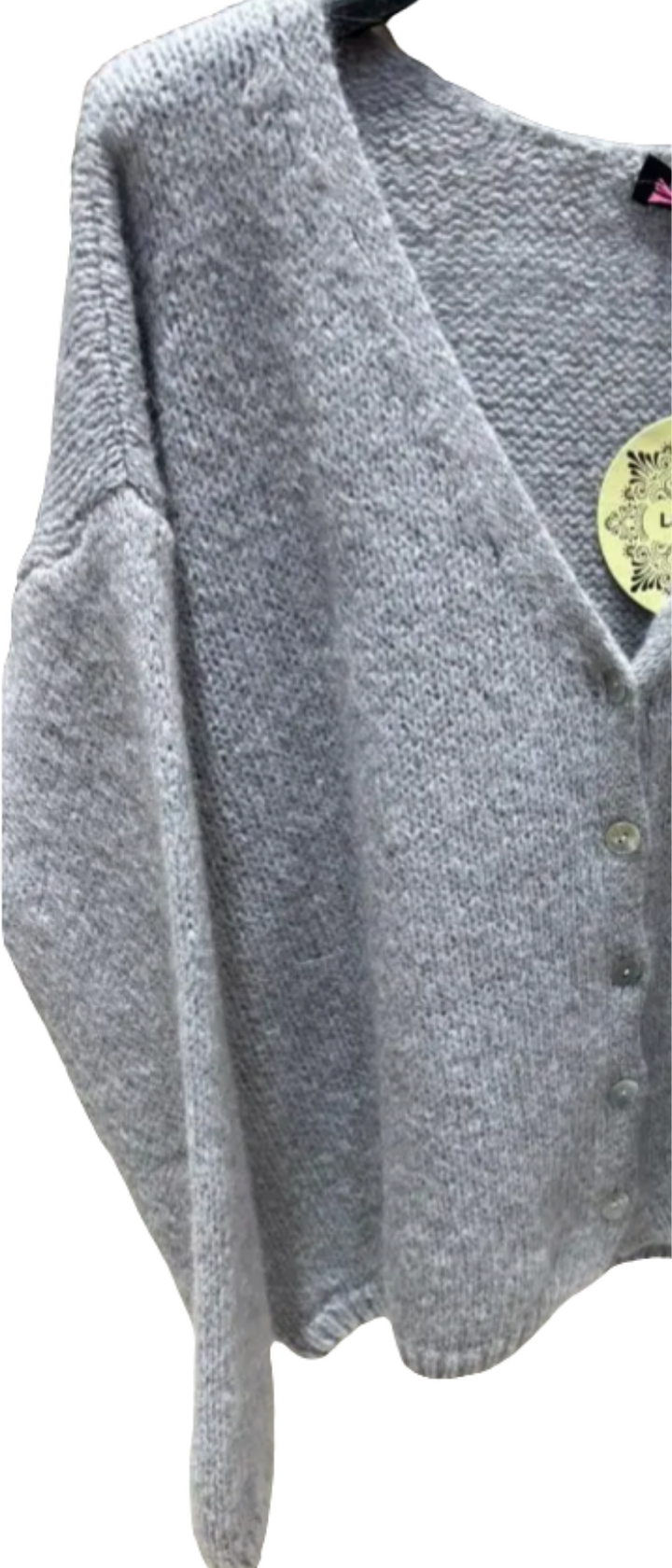 Mohair Knitted Cardigan