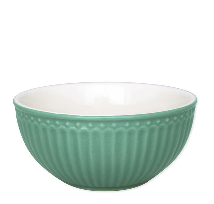 Dusty Green Cereal bowl set of 6