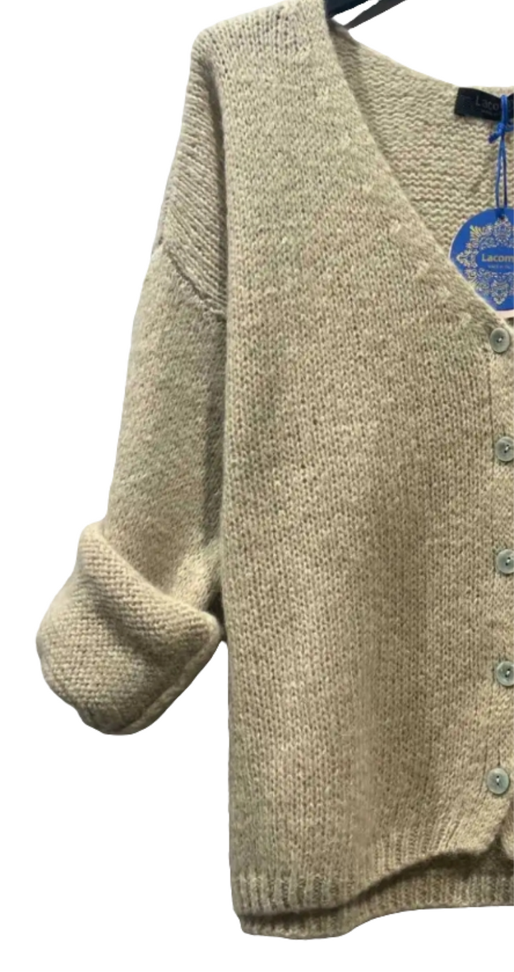 Mohair Knitted Cardigan