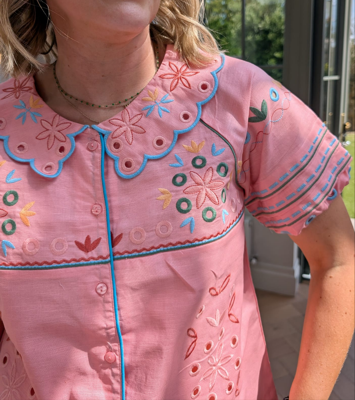 Inna Top pink-Dresses-LNH Edit