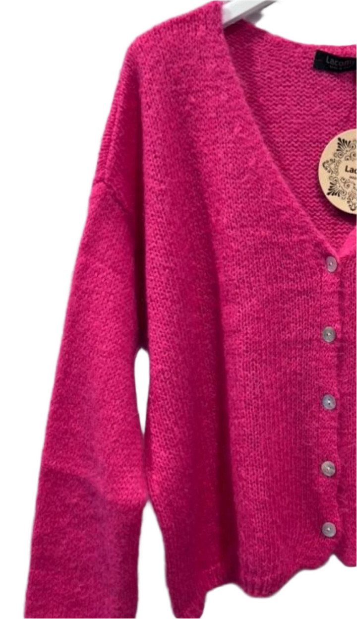 Mohair Knitted Cardigan