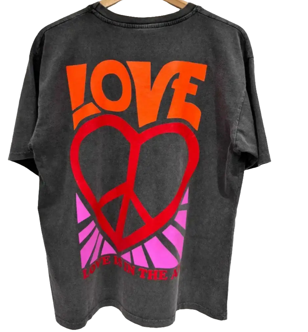 Love Black Tee