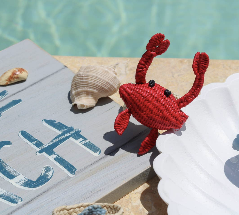 Crab Napkin Rings, Sold individually-Napkin Rings-LNH Edit