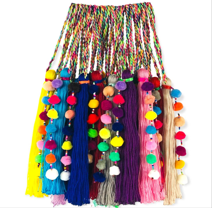 Bag Tassel - Neon Green-Bag Tassels-LNH Edit