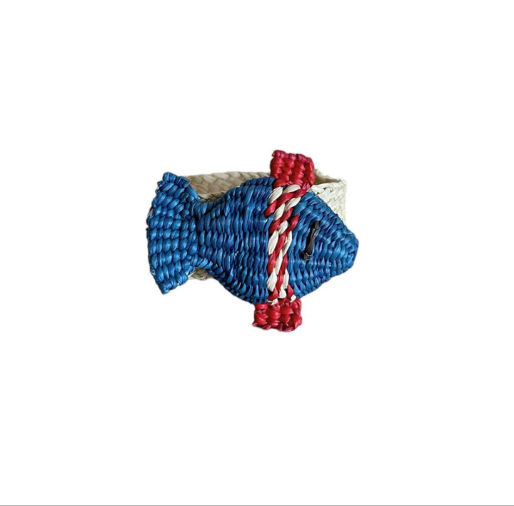 Nautical Fish Napkin Rings, Sold individually-Napkin Rings-LNH Edit