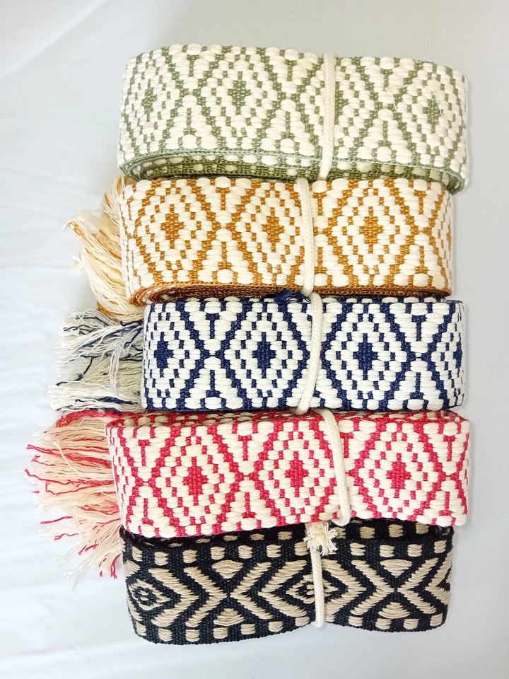 Ochre woven belt-Sashes-LNH Edit