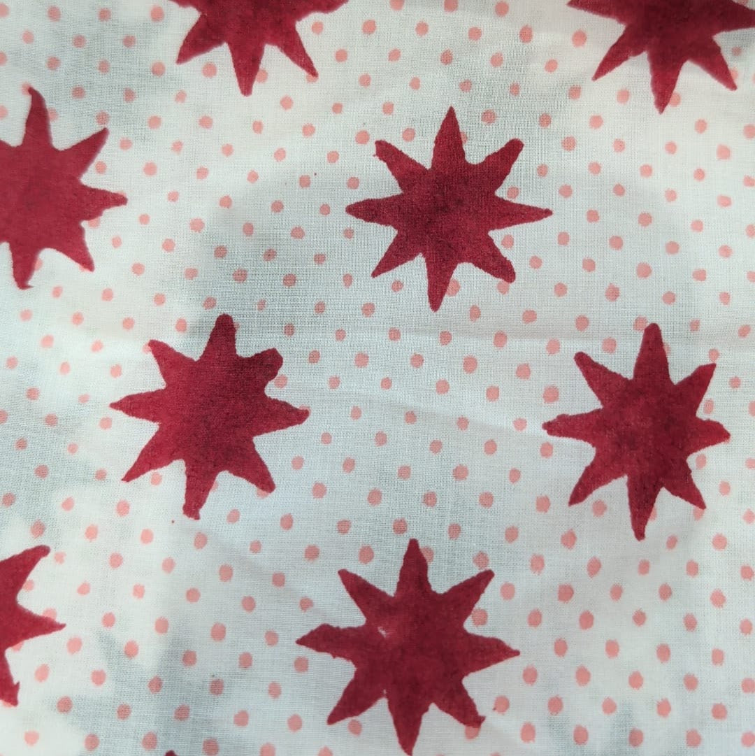 Red Star Pyjama Set- Long