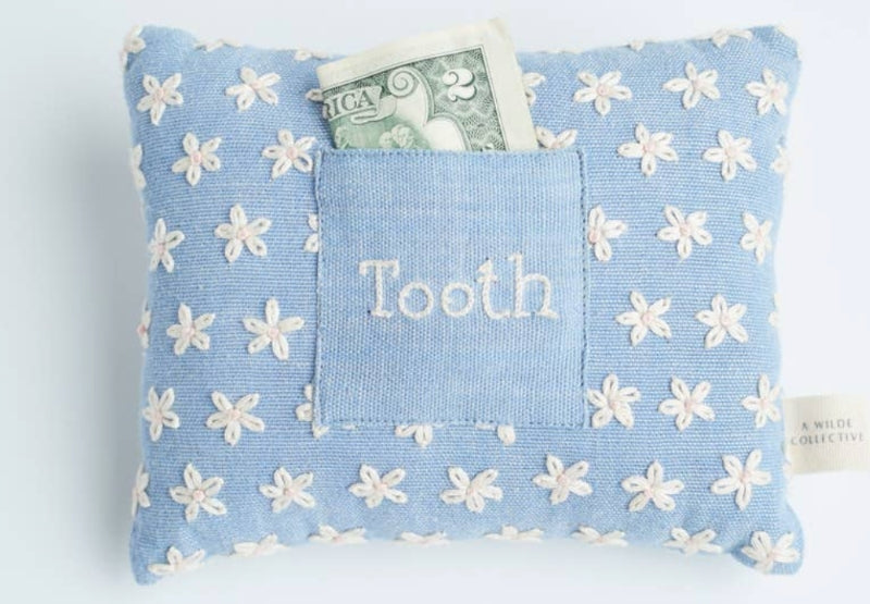 Tooth Fairy Flower Pillow