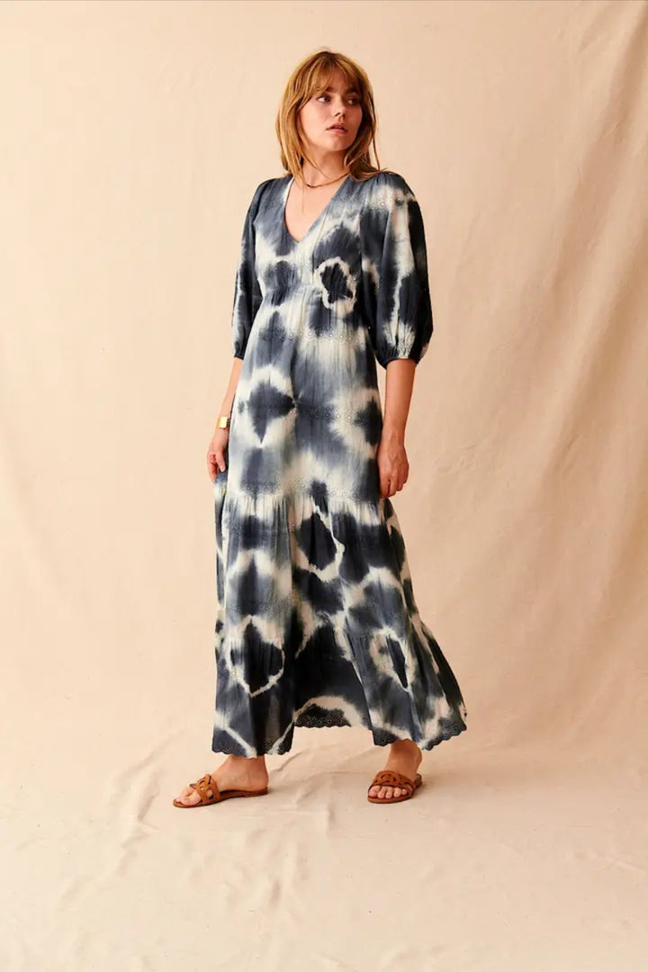 Tie Dye Maxi Dress-Dresses-LNH Edit