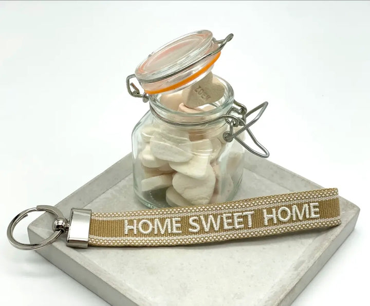 Home Sweet Home Woven Keyring