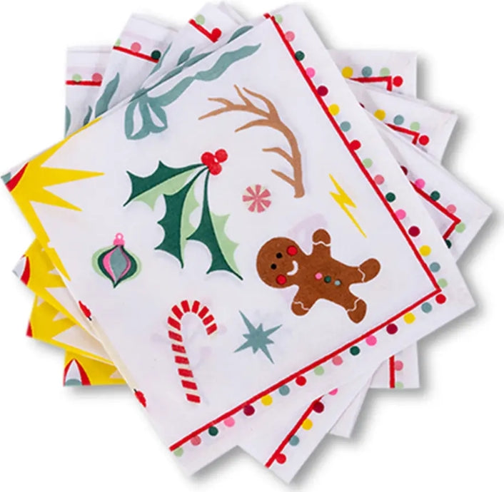 Twinklemas Napkin, Set of 4